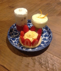 Café desserts